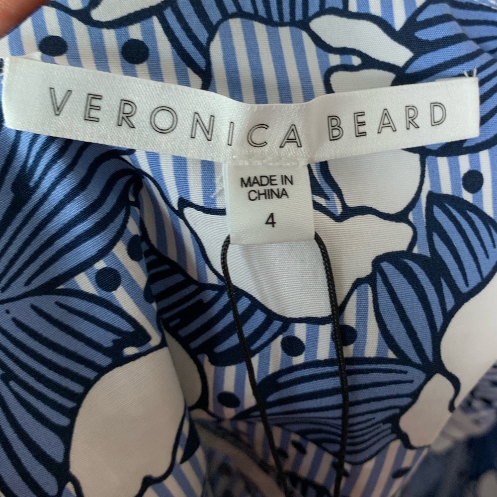 Veronica Beard Caralina Tie-Waist Midi Skirt - Picture 7 of 8